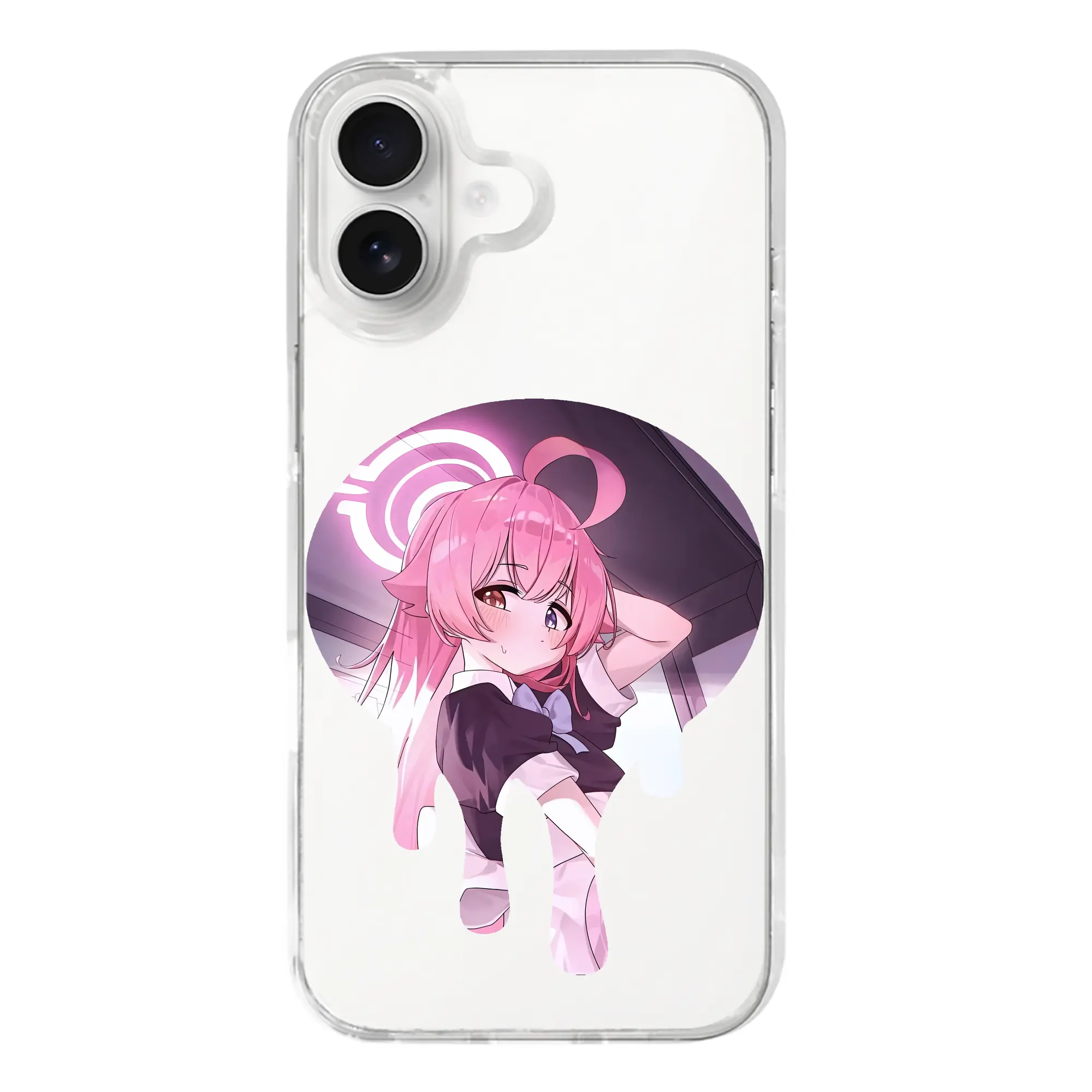 ブルーアーカイブ グッズ 小鳥遊ホシノ - iPhone 17シリーズ 透明スマホケース – 薄型・耐衝撃・精密フィット保護カバー